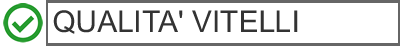 qualità vitelli