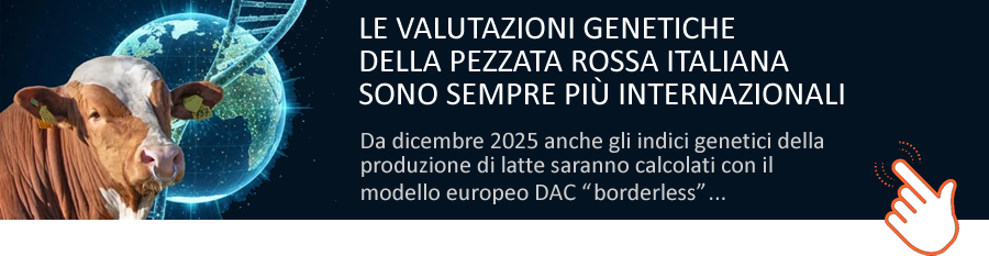 Valutazioni genetiche della P.R.I. sempre più internazionali